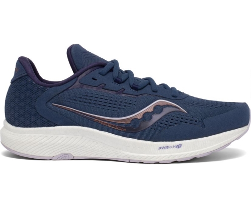 Tenis Saucony Freedom 4 Mujer Zapatillas Running Storm / Lilac México MX-168-ZU